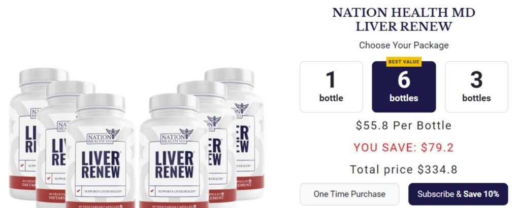 Buy Nation Health MD Liver Renew Here