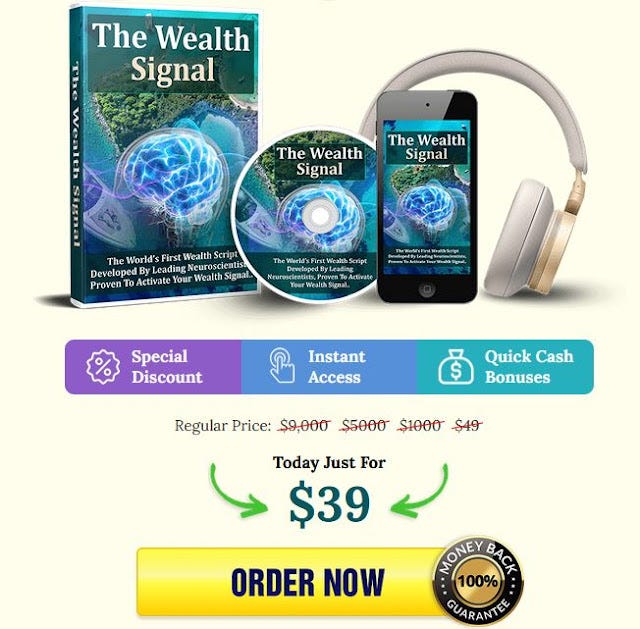 Buy The Wealth Signal Here