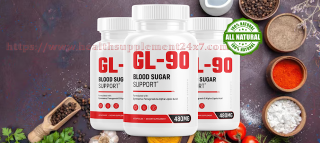 GL 90 Blood Sugar Support Ingredients Label