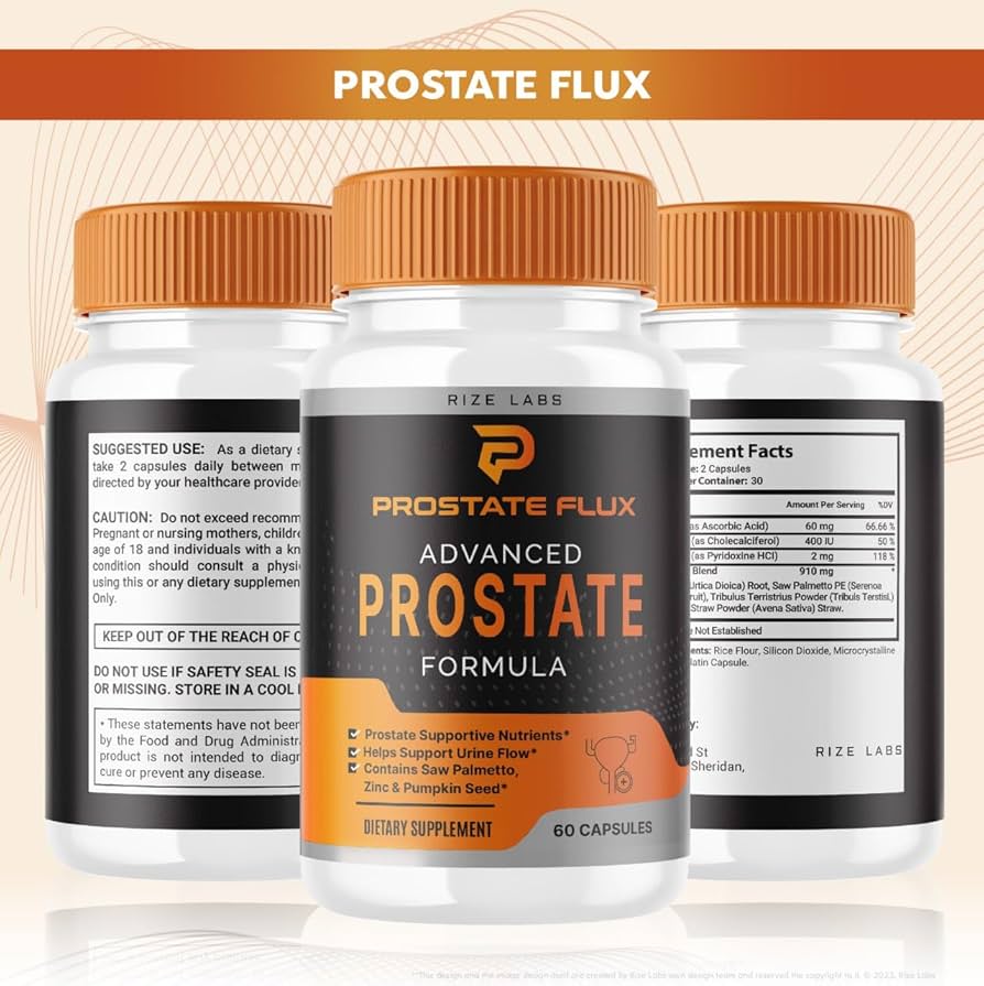 ProstateFlux Ingredeints Label