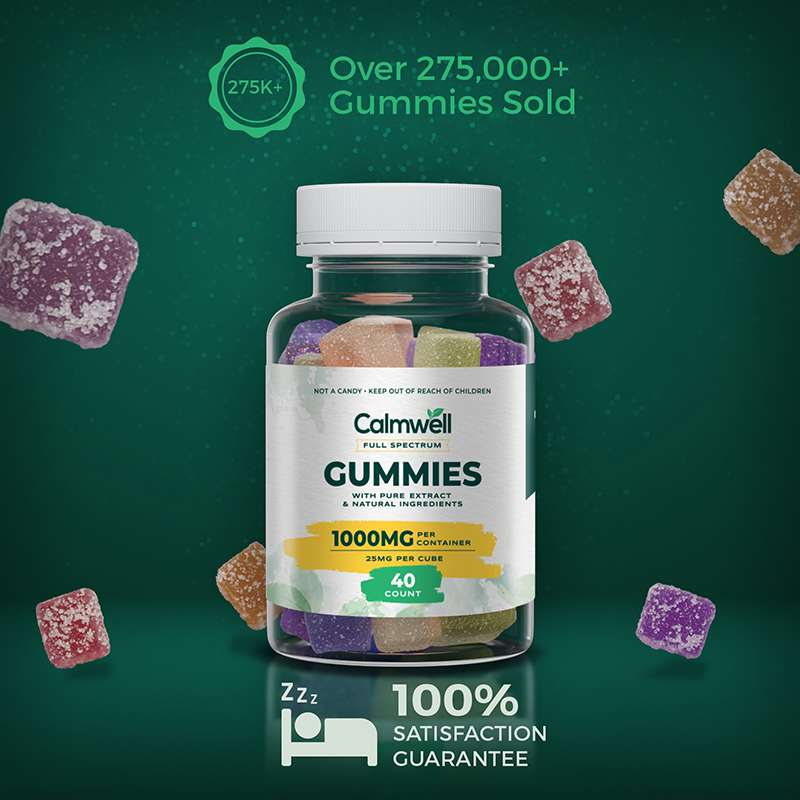 Buy Calmwell Full Spectrum CBD Gummies Here