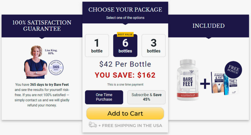 Buy Nation Health MD Bare Feet Here