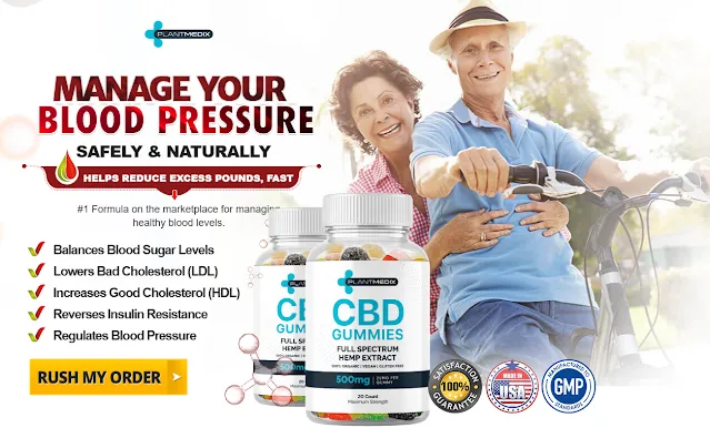 Buy Plant Medix Blood Pressure CBD Gummies Here