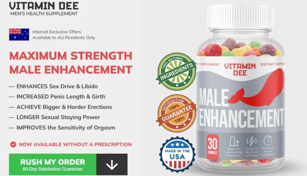 Buy Vitamin Dee Male Enhancement Gummies Here