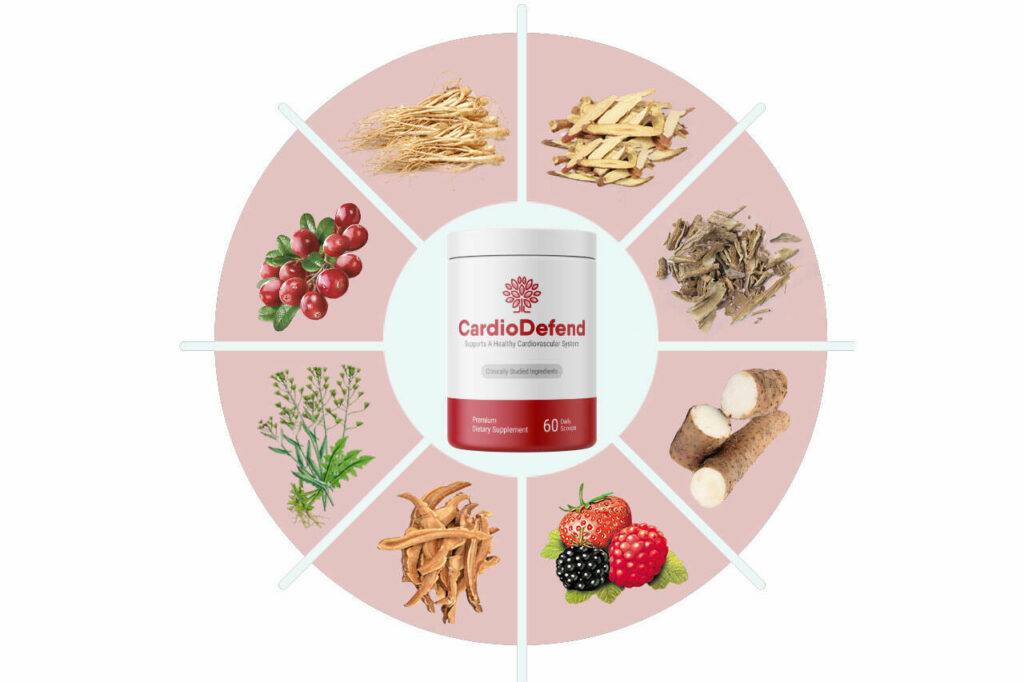 Cardio Defend Ingredients Label