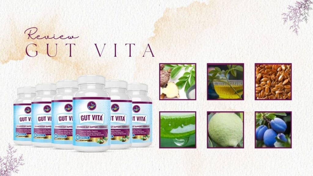 Gut Vita Ingredients Label