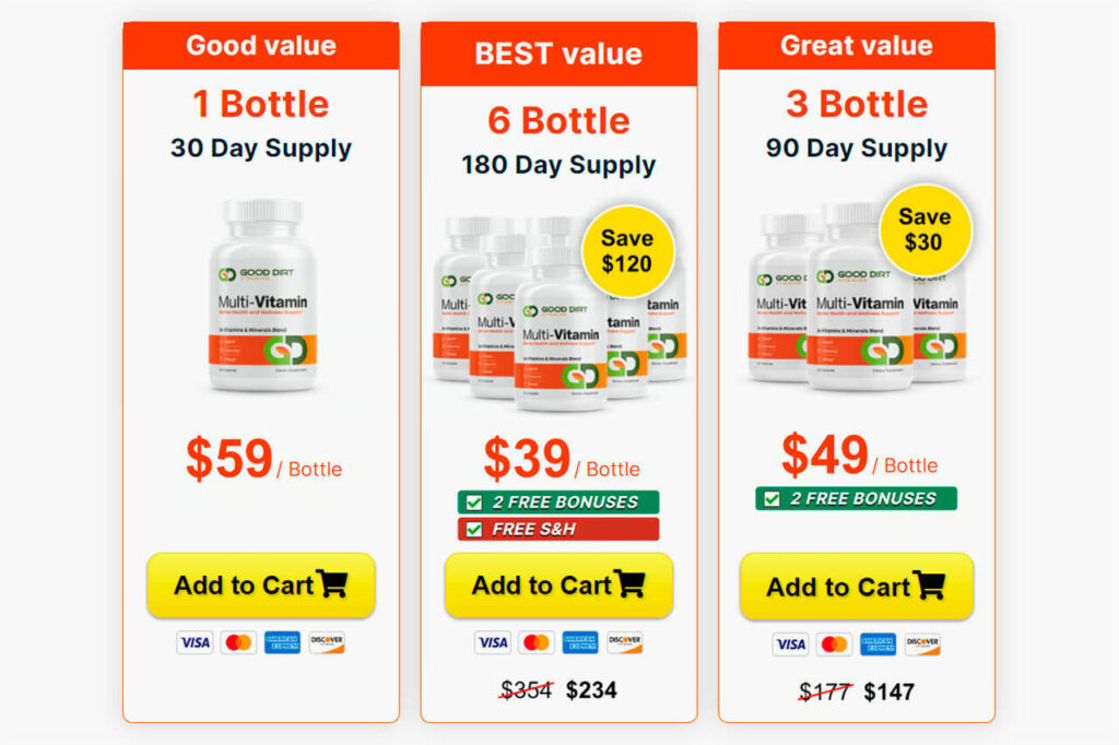 Buy Good Dirt Multi-Vitamin Here